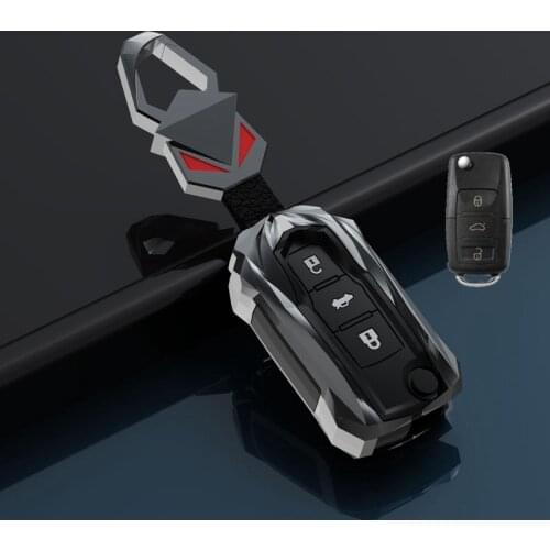 Car Key Protect Case Shell For Skoda Octavia A5 For VW Tiguan Golf MK5 Bora Jetta POLO Passat For Seat Ibiza Leon Flip Key