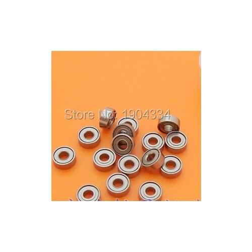100pcs MR52 deep groove ball bearing 2x5x2mm miniature bearing open without seal ABEC3