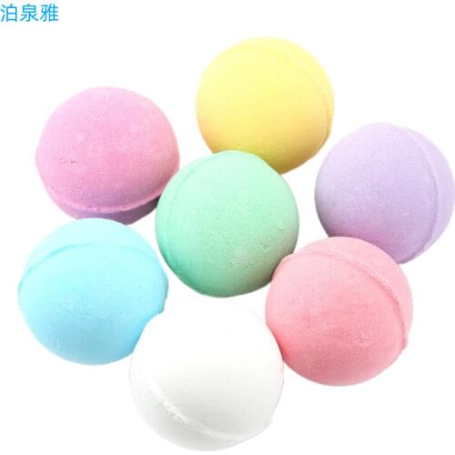 5Pcs/Set 20g Bubble Small Bath Bombs Body Stress Relief Exfoliating Moisturizing Fragrances Aromatherapy SPA Salt Ball F1FF