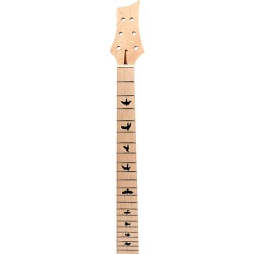 New 1Pcs Guitar Neck Solid Wood Maple 22 Fret 24.75 Inch Truss Rod for Electric Guitar
