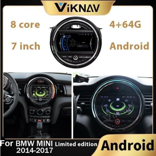 Android Car Radio For BMW Mini 2014-2017 Limited edition Car GPS Navigation Car DVD Automotivo stereo receiver touch Screen