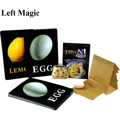 LemoNegg 2.0 by Jeremy Pei Magic Tricks Classic Signed Bill In Lemon Plot Stage Illusion Gimmick Props Accessories Comedy