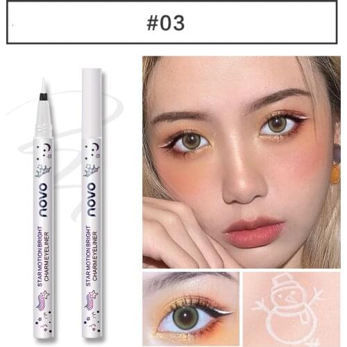 Colorful Matte Liquid Eyeliner Pencil Quick Dry Waterproof Anti-oil Makeup Eye Liner Eyes Pen Cosmetics TSLM1