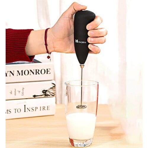 Kitchen Egg Beater Coffee Milk Drink Electric Whisk Mixer Frother Foamer Electric Mini Handle Mixer Stirrer Kitchen Tools