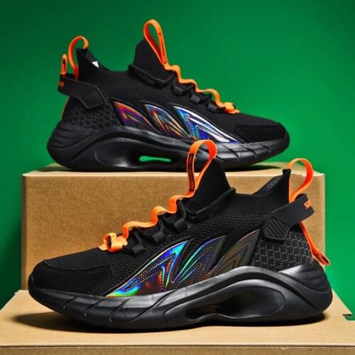 New Cushioning Sock Tennis Sneakers for Men Leisure Running Shoes Trendy Anti-Slip Outdoor Jogging High Quality Male Sport Shoes