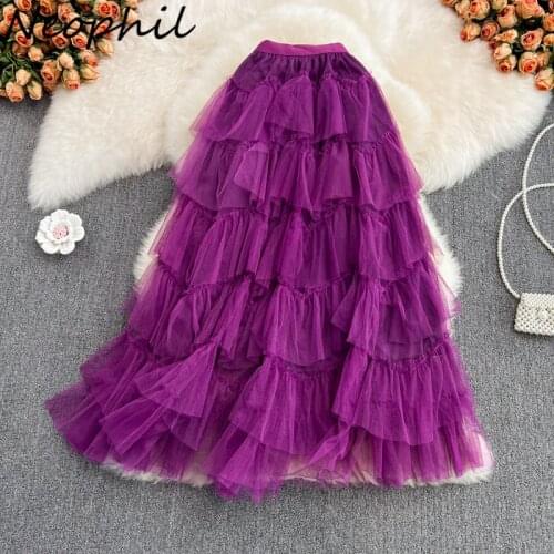 Женские пышные юбки NEOPHIL China At AliExpress