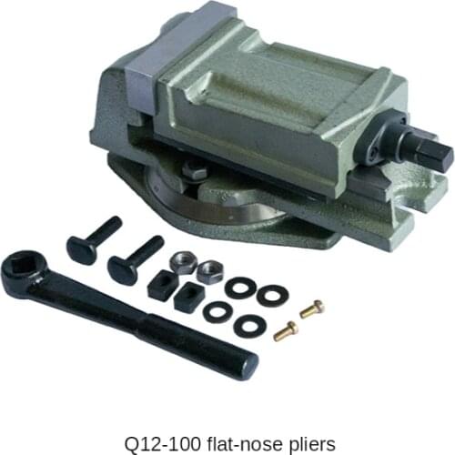 Precision Milling Vise 4/5 Inch Tilting Vise Swivel Base Angle Tilting 2 Way Inclinable Press