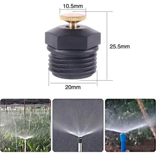 10pc 1/2 inch DN15 Thread Garden Sprinklers Plastic Lawn Watering Sprinkler Head Irrigation Agriculture Sprayers Nozzles