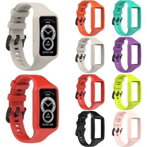 For Huawei Honor- Band 6 Strap Smart Wristband Replacement Watch Belt Strap For Honor-Band 6 Bracelet Silicone Wrist Accessories