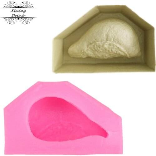 3D durian shape silicone soft candy mold durian pulp cake decoration tools Candy Chocolate Mold