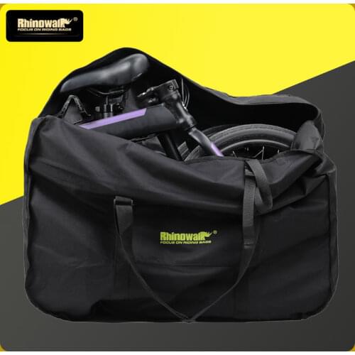 Rhinowalk Folding Bike Carry Bag For 16-20Bike Portable Bicycle Carry Bag Cycling Bike Transport Case Travel Bicycle Accessories