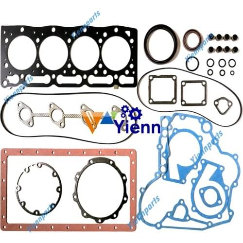 V1305 V1305-EB V1305-B Full Gasket Kit With Head Gasket For Kubota LOADERS Excavator Tractor Engine Parts