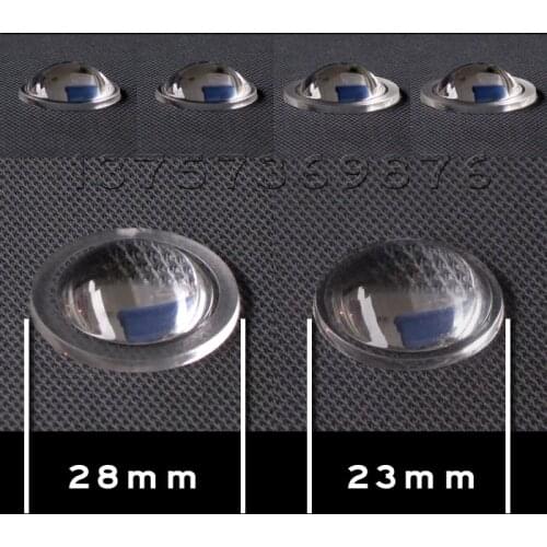 Flashlight Lens Electric Torch Light Focusing Acrylic Lens Portable Lighting Accessories