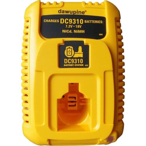 DC9310 Ni-cd Ni-hm Battery Charger For Dewalt 7.2V 9.6V 12V 14.4V 18V Series DC9071 DC9096 Electric Drill Screwdriver DE9310