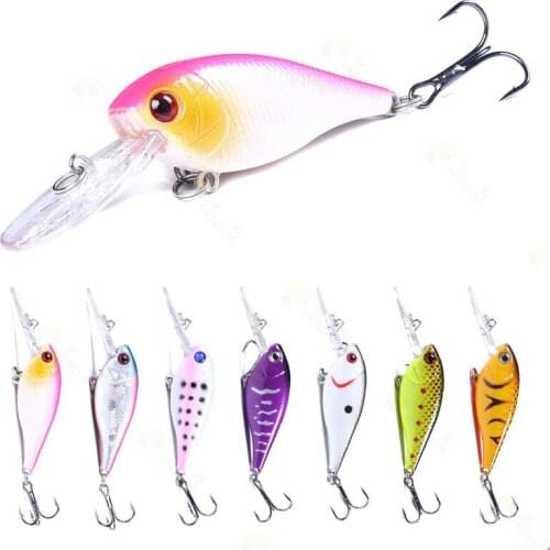 1pcs Minnow Fishing Lures Whopper Crankbait 8cm 7g Topwater Lure Saltwater Lures Trolling Lure Artificial Fishing Accessories