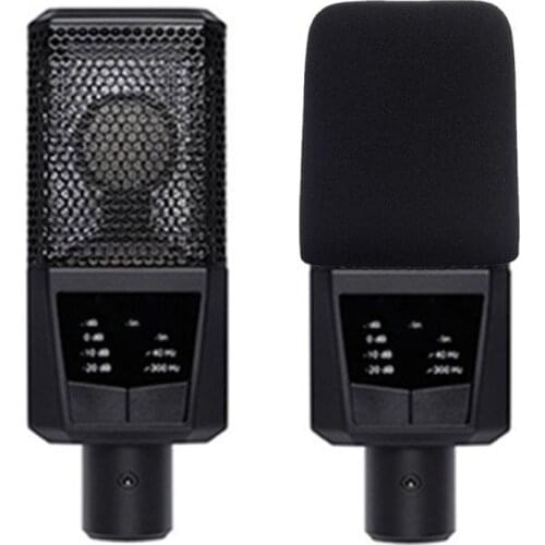 2PCS Microphone Sponge Cover Windshield Mic Cap for Lewitt LCT 240 249 449 450