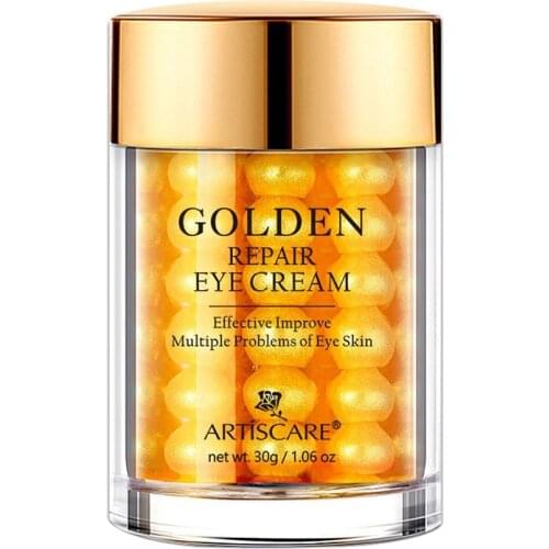 ARTISCARE Golden Repair Eye Cream Eye Bags From Wrinkles Cream for Eyes Lifting Anti Aging Dark Circles Whitening Moisturizing