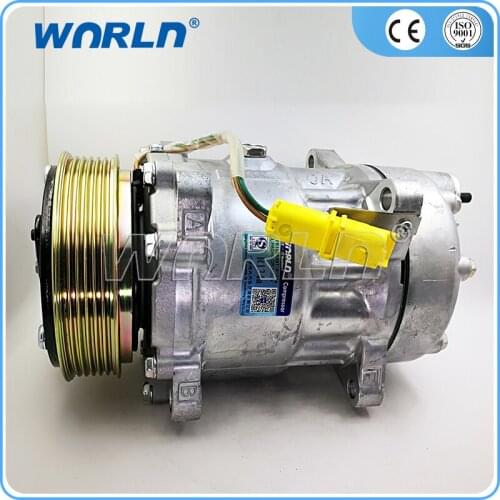 AUTO AC COMPRESSOR for Peugoet/CITROEN 206/307/C2/C3 2006 9684480480/6453LN/6453QF/6453LF/6453LH/9655191580/6453LS/9646273380