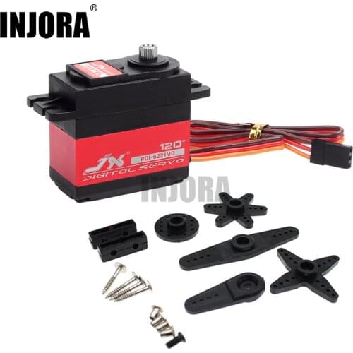 1PCS JX PDI-6221MG 20KG Large Torque Digital Coreless Servo for RC Car Crawler RC Boat Helicopter RC Model