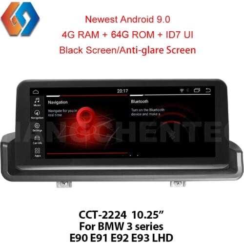 Px6 For BMW e90 Android 9.0 64G 3 series E91 E92 E93 w iDrive Car GPS Radio e90 Multimedia Built in Bluetooth TV WiFi DVR LHD24