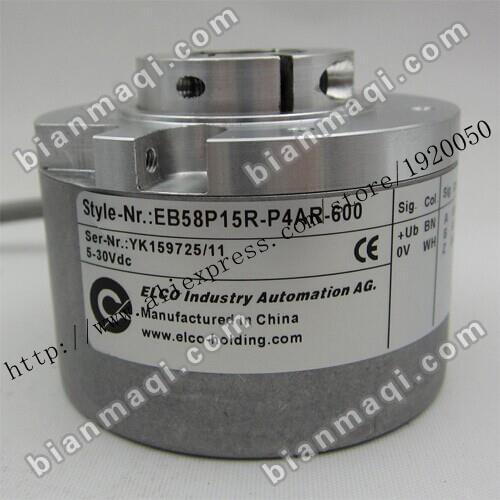 The Elco ELCO EB58P15R-P4AR-600 rotary encoder 600 air shaft 14mm600 line