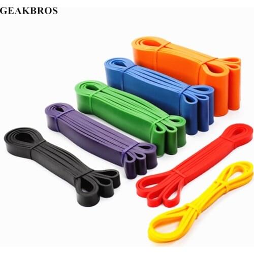 Resistance Bands Fitness Exercise Elastic Natural Latex Workout Ruber Loop Strength Rubber Band for Training Equipment Expander