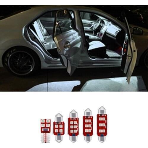 Canbus LED Interior Light Map Dome Bulbs Kit Trunk License Plate Lamp For VW For POLO 6R 6C 9N 9N3 6N 6N1 6N2 1994-2017