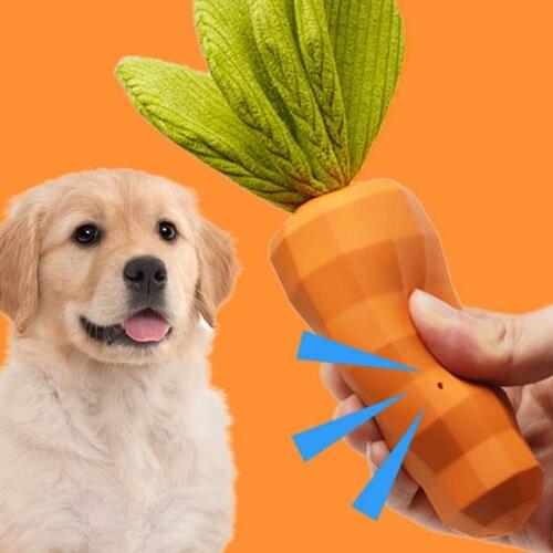 Legendog Cute Puppy Squeaky Toy Carrot Funny Soft Dog Chew Toy Pet Interactive Toy For Outdoor Dog Toy Gift Dog Accessories