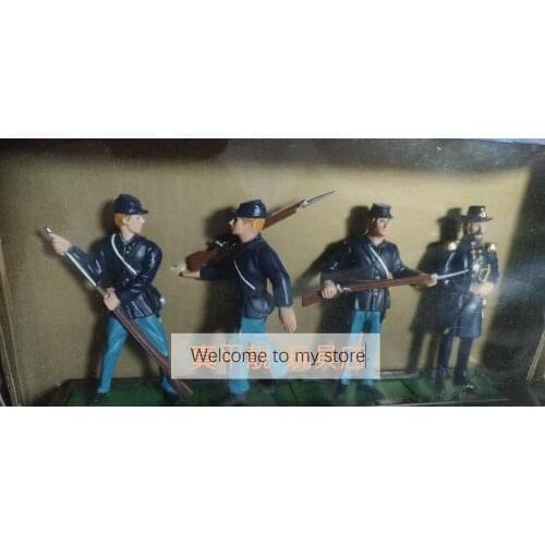 1/32 alloy figure model toy soldier 4pcs/set