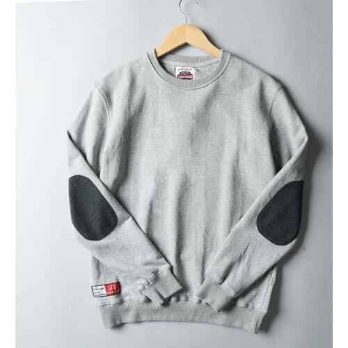 2020 Autumn Winter New Men Fashion Simple Solid Hoodies Foreign Trade Original Single Mens Round Neck Long Sleeve Tops