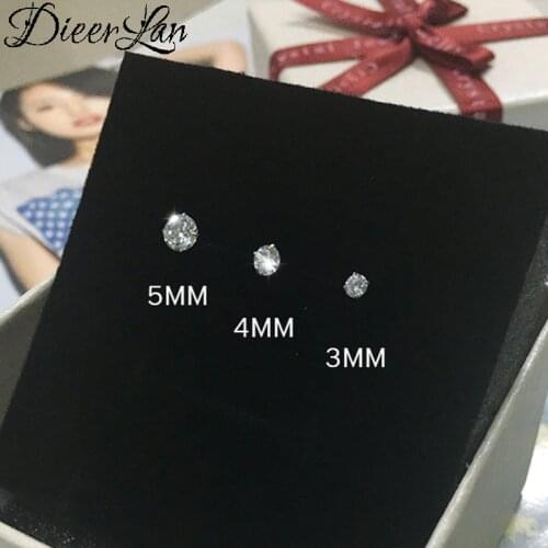 New 925 Sterling Silver Cubic Zircon Earrings For Women Bijoux Bohemian Fashion Female Jewelry Brincos