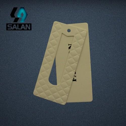 Wholesale Customize Letters Logo in Font Hang tag Logo Garment Label with free string customized Hang tags GT011