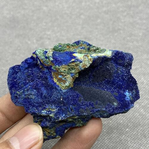 Natural azurite mineral cristal espécime da província de anhui, china
