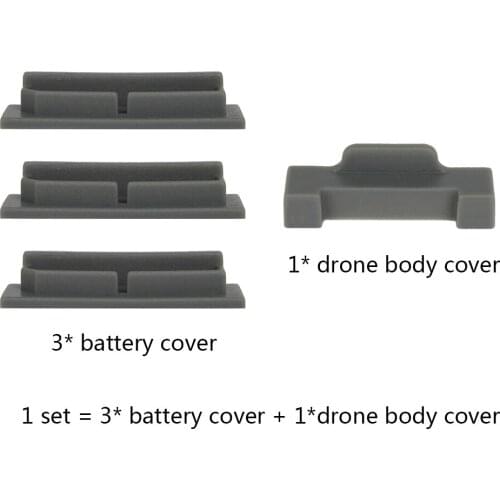 1Set Body Battery Charging Port Dust-proof Cover DJI Mavic Air Protective Prevent Short Circuit Plug Silicone Terminal Protector