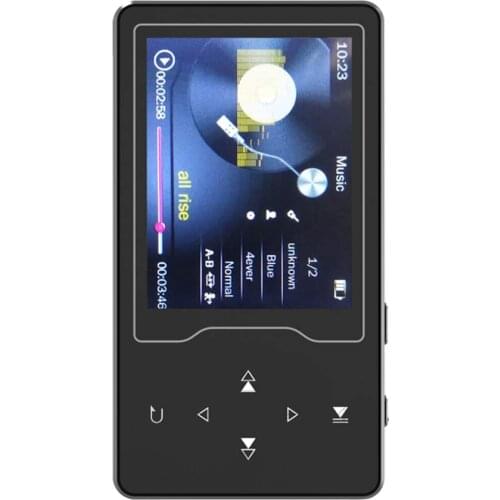 RUIZU D08 8GB MP3 MP4 Digital Player Music Player Lossless Audio & Video Player FM Radio Recording E-Book Reading TF Card Read