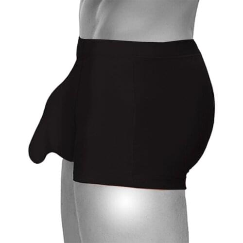 Sexy Man Underwear Fashion Hot Mens Nose Sheath Bags Separate Gay Modal Boxer