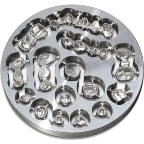 Dental 98mm Chrome Cobalt Discs Cobalt Chrome CADCAM Material For Metal Ceramic Blank