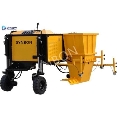 SYNBON slipform paver Mini Curb Sliding Form Machine concrete pavers Automatic curb paver Concrete machinery SYSP300