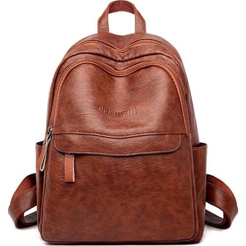 Women Fashion Simple Rivet Backpack Nylon College Wind Backpack for Teenage Girls Female School Bag Bagpack Womens Daypack