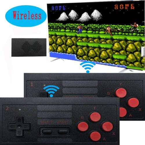 818 4K Games USB Wireless Console Classic Game Stick Video Game Console 8Bit Mini Retro Controller HD Output Dual Player HD AV