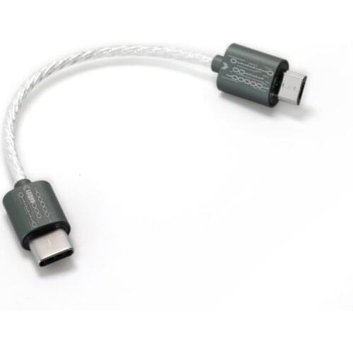 DD ddHiFi New TC03 Type-C to Micro USB Data Cable for Android Smartphone PC Micro DAC/DAP/Amplifier/MP3