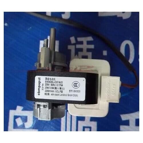 Shaded pole motor EM3020L-C07/A03 23W/3.5W2200r/min refrigeration parts fridge motor