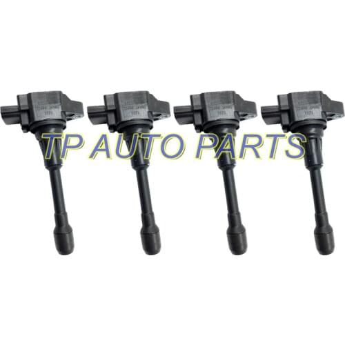 4 PCS Ignition Coil for Ni-ssan Altima Cube Rogue Sentra Versa Infiniti OEM 22448-JA00C 22448JA00C