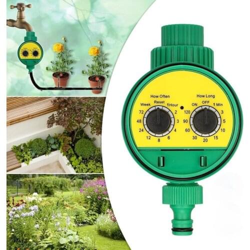 Automatic Garden Irrigation Controller Digital LCD Electronic Programmable Valve Hose Water Timer Waterproof Automatic On Off WF