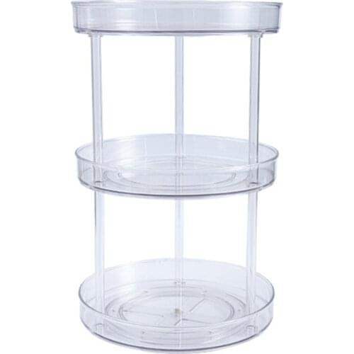 360 Degree Rotation Kitchen Spice Storage Rack Cupboard Cabinet Bottle Shelves Cabinet Organizer Storage Spice Drink