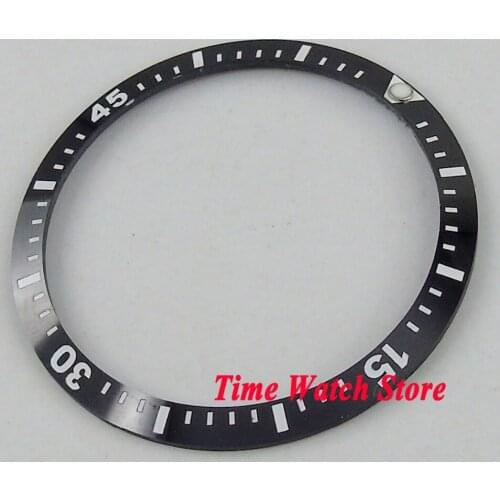 New high quality Solid 41mm black ceramic bezel bezel insert fit for mens watch B49