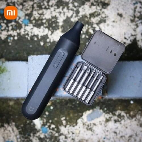 Original Mijia Electric Screwdriver Manual/ Automatic Integrated Cordless 1500mAh Rechargeable Electric Screwdrivers S2 Bits Set