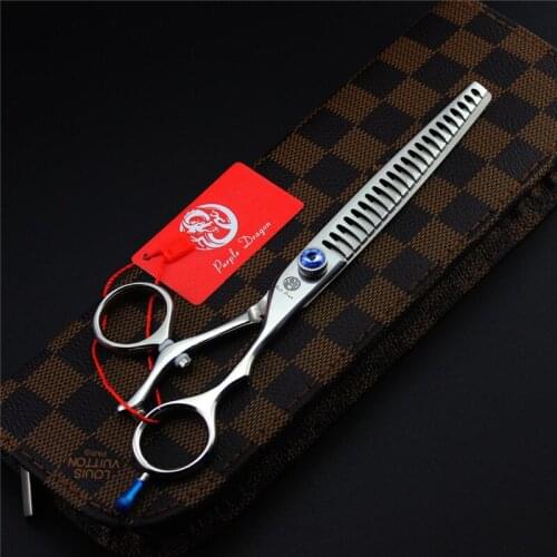 Purple Dragon 7.5 inch 360 Degree Rotary Thinning Professional Grooming Tool Flying Shears Pet Shears for Dogs Craft scissors