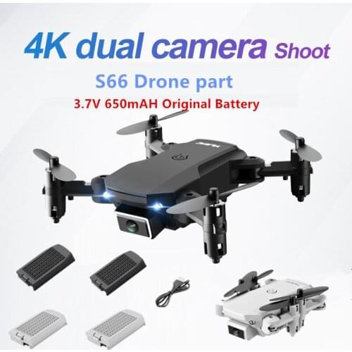 S66 Drone 100% Original Accessories 3.7V 650mAh Battery For s66 mini Drone parts S66 Drone Battery