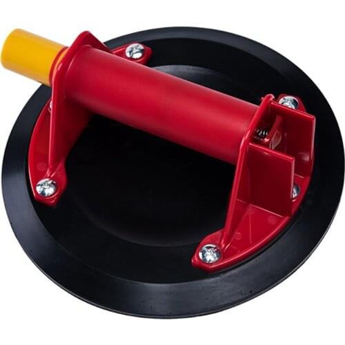 8'' Vacuum Suction Cup Heavy Duty Glass Lifter with Fiber Nylon Handle Hand Pump Suction Cups for Glass & Ceramic Tile Lifting